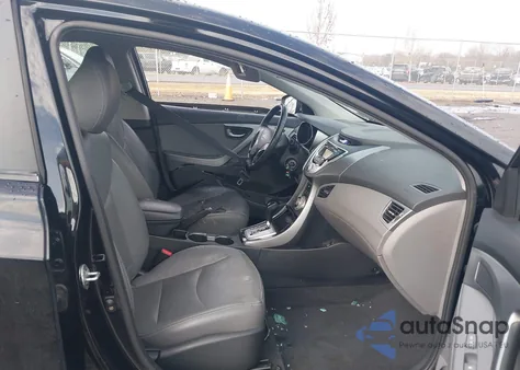 2012 Hyundai Elantra Limited (Ulsan Plant) z USA, uszkodzony, nr VIN KMHDH4AE2CU171417